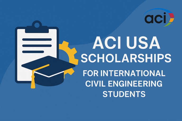 ACI USA Scholarships for International Civil Engineering Students