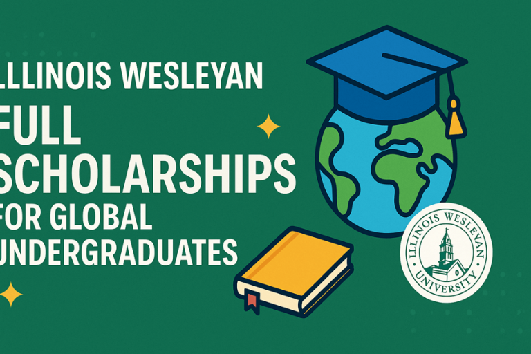Illinois Wesleyan Full Scholarships for Global Undergraduates