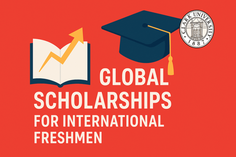 Clark University Global Scholarships for International Freshmen