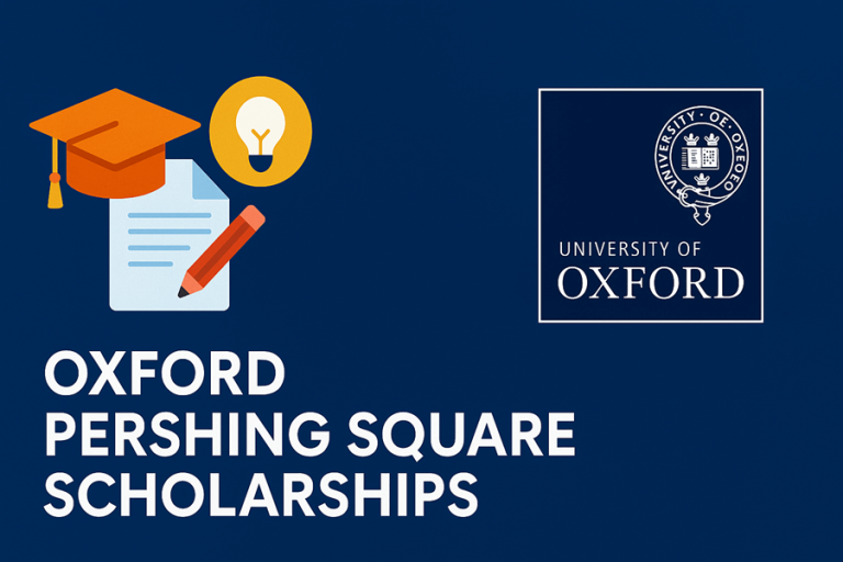 Oxford Pershing Square Scholarships for MBA and Master’s Students