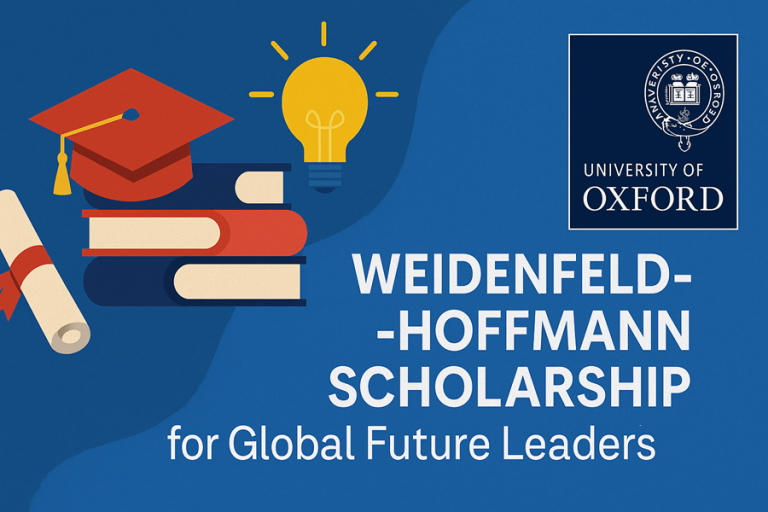 Weidenfeld‑Hoffmann Oxford Scholarship for Global Future Leaders