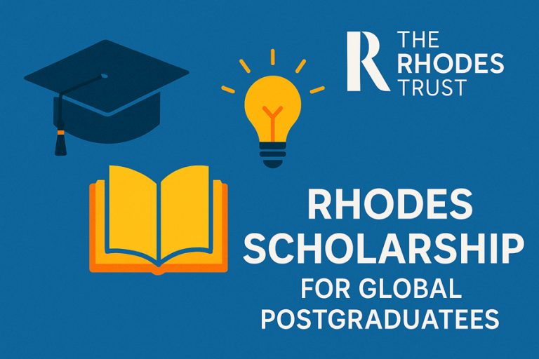 Rhodes Scholarship for Global Postgraduates at Oxford UK